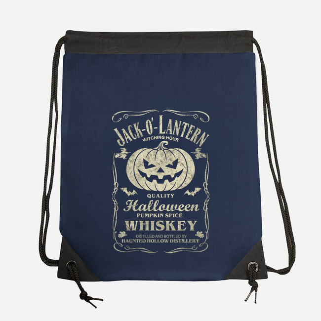 Jack-O-Lantern Whiskey-None-Drawstring-Bag-NMdesign