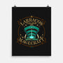 Larracos College Of Magecraft Emblem-None-Matte-Poster-Afire
