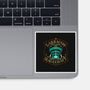Larracos College Of Magecraft Emblem-None-Glossy-Sticker-Afire