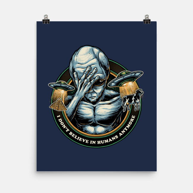 I Don't Believe In Humans Anymore-None-Matte-Poster-glitchygorilla