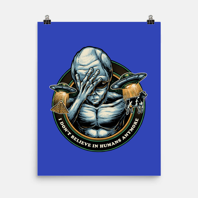 I Don't Believe In Humans Anymore-None-Matte-Poster-glitchygorilla