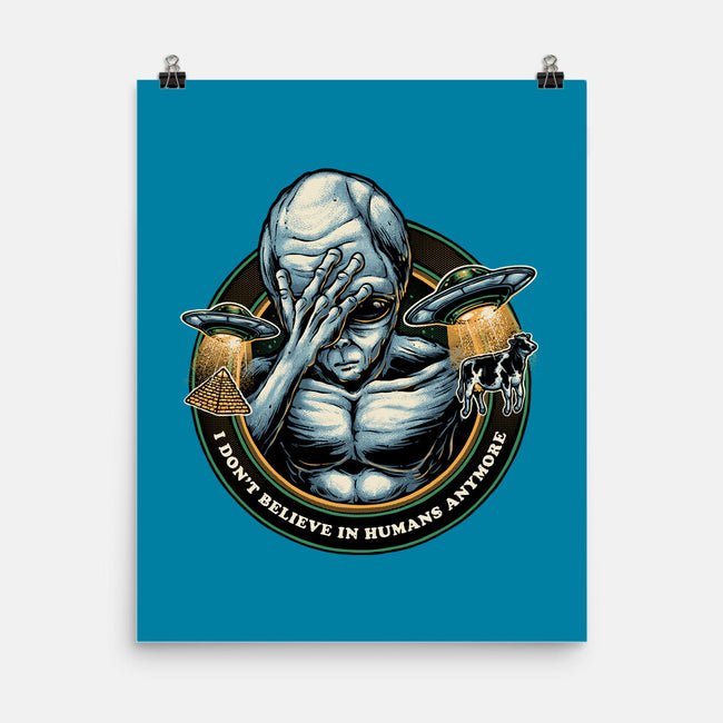 I Don't Believe In Humans Anymore-None-Matte-Poster-glitchygorilla