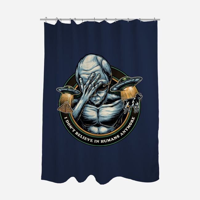 I Don't Believe In Humans Anymore-None-Polyester-Shower Curtain-glitchygorilla