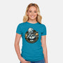 I Don't Believe In Humans Anymore-Womens-Fitted-Tee-glitchygorilla