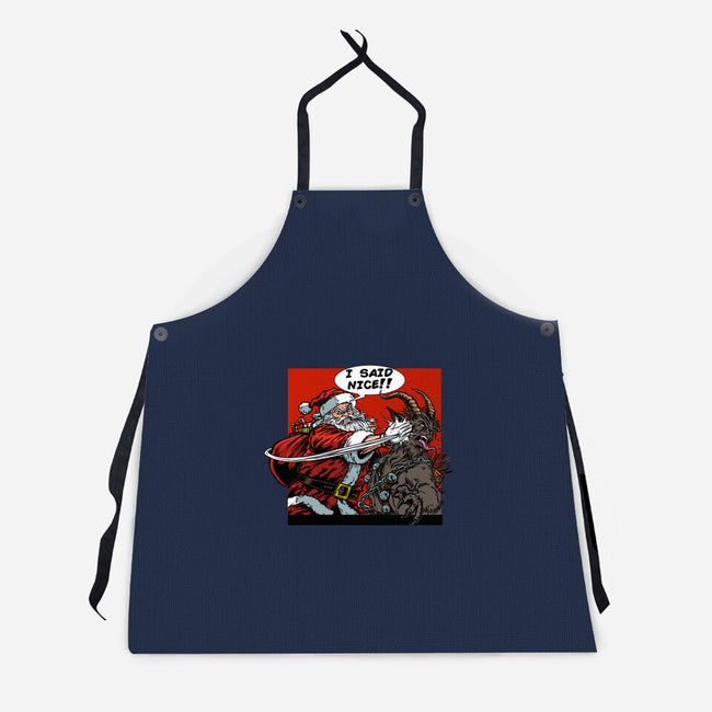 I Said Nice-Unisex-Kitchen-Apron-AndreusD