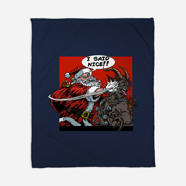 I Said Nice-None-Fleece-Blanket-AndreusD
