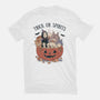 Trick Or Spirits-Youth-Basic-Tee-GODZILLARGE