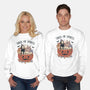Trick Or Spirits-Unisex-Crew Neck-Sweatshirt-GODZILLARGE