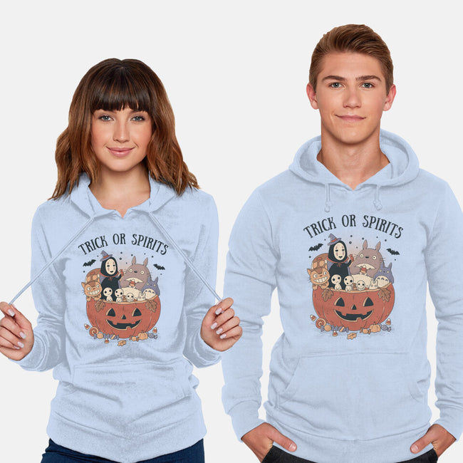 Trick Or Spirits-Unisex-Pullover-Sweatshirt-GODZILLARGE