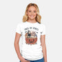 Trick Or Spirits-Womens-Fitted-Tee-GODZILLARGE
