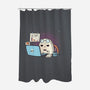 Professional Haunter-None-Polyester-Shower Curtain-Freecheese