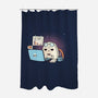 Professional Haunter-None-Polyester-Shower Curtain-Freecheese