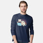 Professional Haunter-Mens-Long Sleeved-Tee-Freecheese