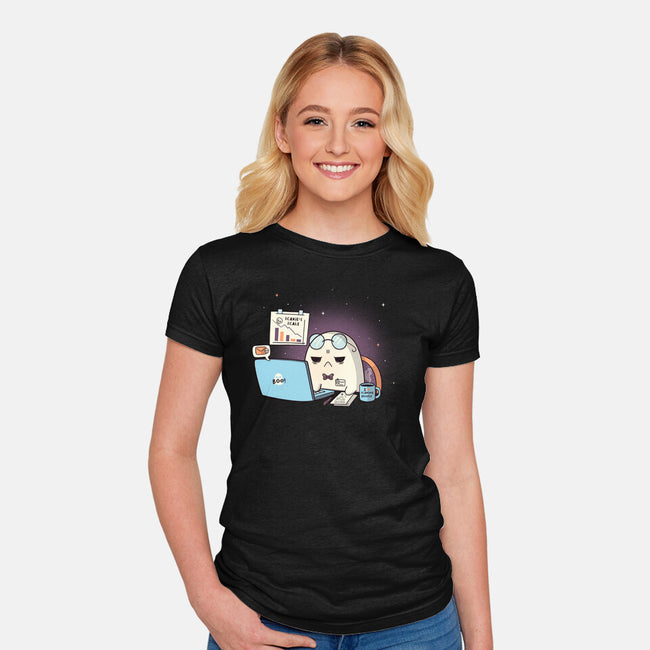 Professional Haunter-Womens-Fitted-Tee-Freecheese