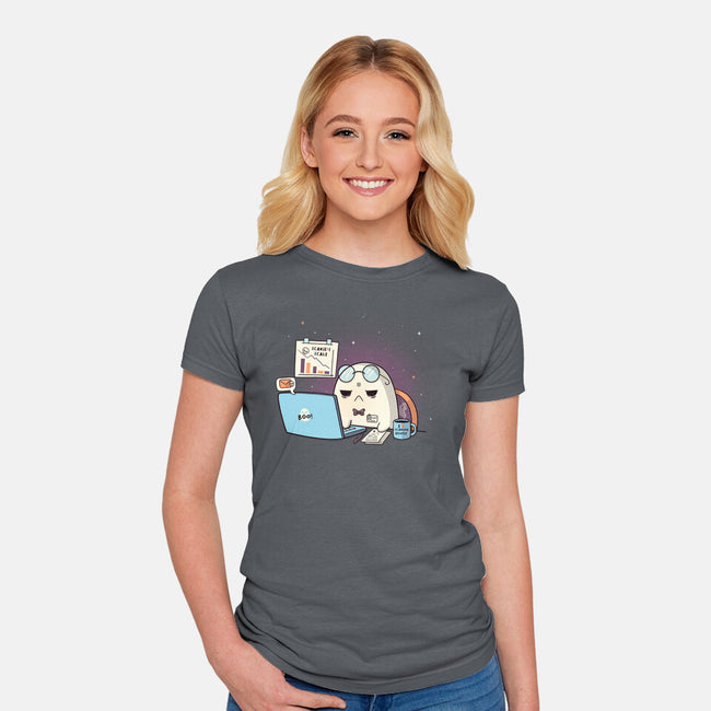 Professional Haunter-Womens-Fitted-Tee-Freecheese