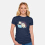 Professional Haunter-Womens-Fitted-Tee-Freecheese