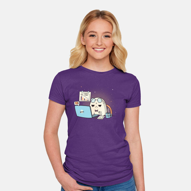 Professional Haunter-Womens-Fitted-Tee-Freecheese