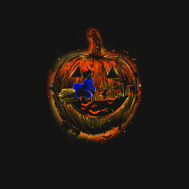Halloween's Delivery Service-Womens-V-Neck-Tee-kharmazero