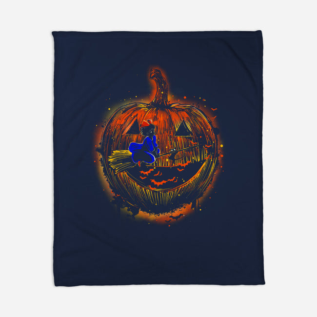 Halloween's Delivery Service-None-Fleece-Blanket-kharmazero