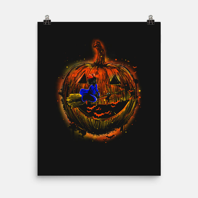 Halloween's Delivery Service-None-Matte-Poster-kharmazero