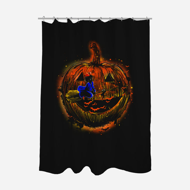 Halloween's Delivery Service-None-Polyester-Shower Curtain-kharmazero