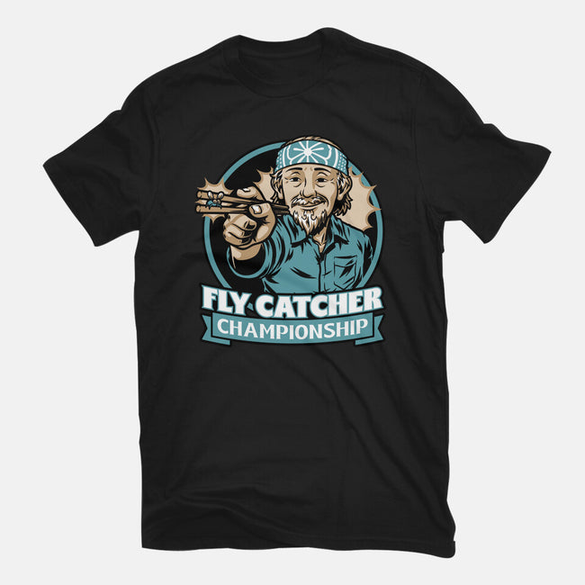 Karate Fly Catcher Champion-Womens-Basic-Tee-Studio Mootant