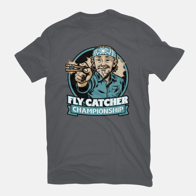 Karate Fly Catcher Champion-Womens-Fitted-Tee-Studio Mootant