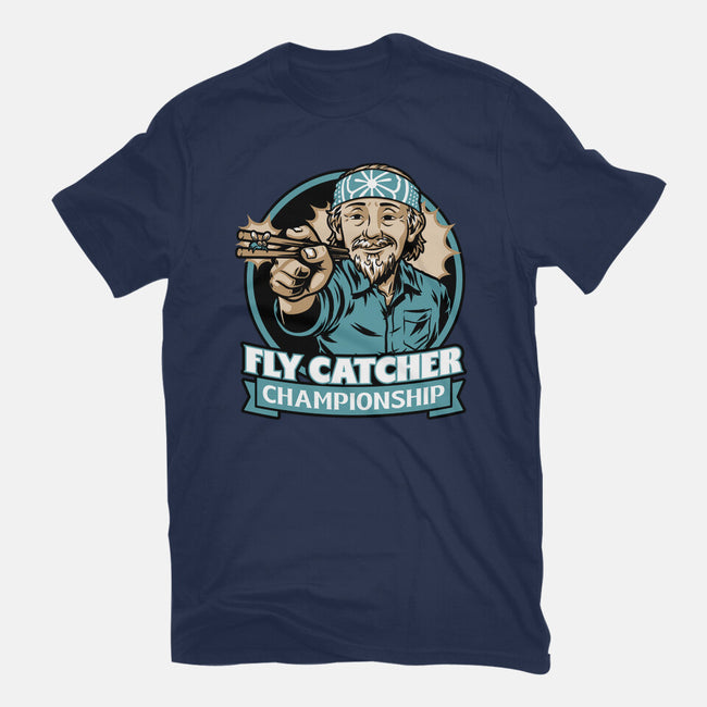 Karate Fly Catcher Champion-Womens-Basic-Tee-Studio Mootant
