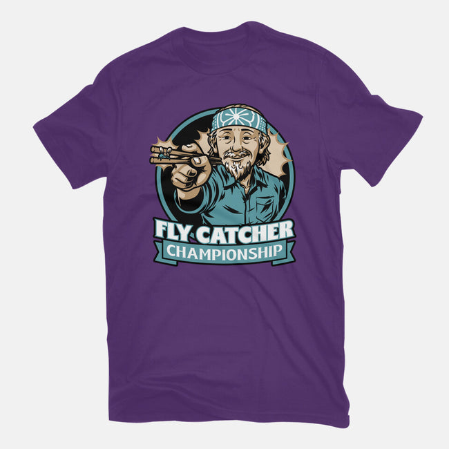 Karate Fly Catcher Champion-Womens-Fitted-Tee-Studio Mootant