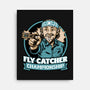 Karate Fly Catcher Champion-None-Stretched-Canvas-Studio Mootant