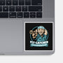 Karate Fly Catcher Champion-None-Glossy-Sticker-Studio Mootant