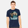 Karate Fly Catcher Champion-Mens-Heavyweight-Tee-Studio Mootant
