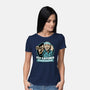 Karate Fly Catcher Champion-Womens-Basic-Tee-Studio Mootant