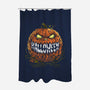 Scary Pumpkin-None-Polyester-Shower Curtain-zascanauta