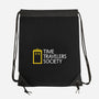 Exploring Space And Time-None-Drawstring-Bag-sebasebi