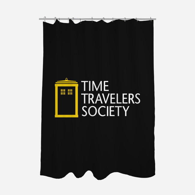 Exploring Space And Time-None-Polyester-Shower Curtain-sebasebi