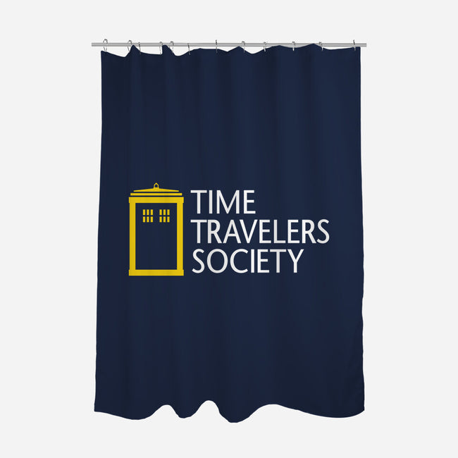 Exploring Space And Time-None-Polyester-Shower Curtain-sebasebi