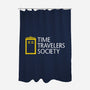 Exploring Space And Time-None-Polyester-Shower Curtain-sebasebi