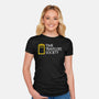 Exploring Space And Time-Womens-Fitted-Tee-sebasebi