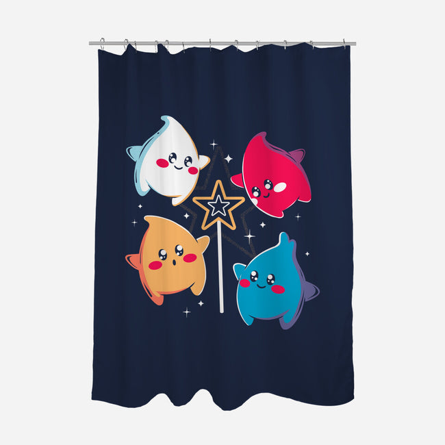 Little Star-None-Polyester-Shower Curtain-Eoli Studio