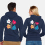 Little Star-Unisex-Zip-Up-Sweatshirt-Eoli Studio
