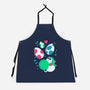 Dinos On The Way-Unisex-Kitchen-Apron-Eoli Studio