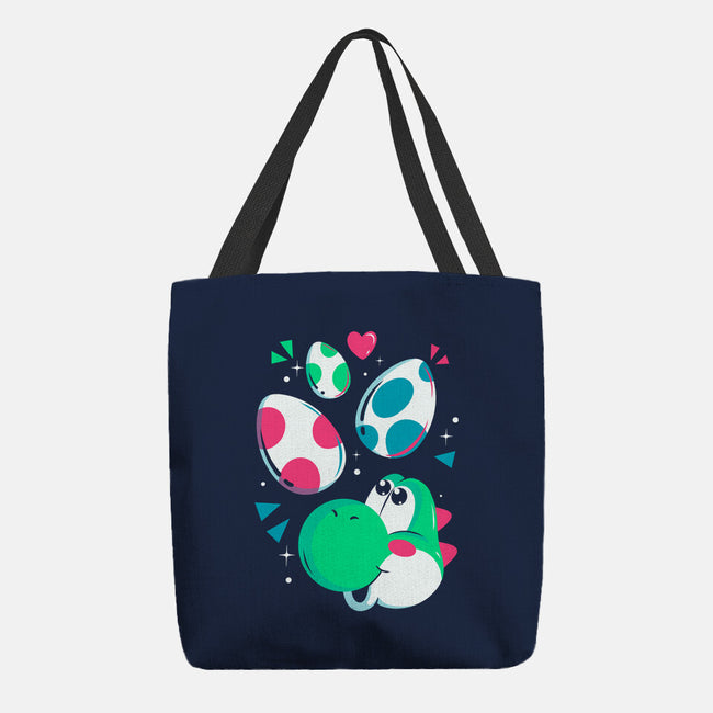 Dinos On The Way-None-Basic Tote-Bag-Eoli Studio