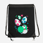 Dinos On The Way-None-Drawstring-Bag-Eoli Studio