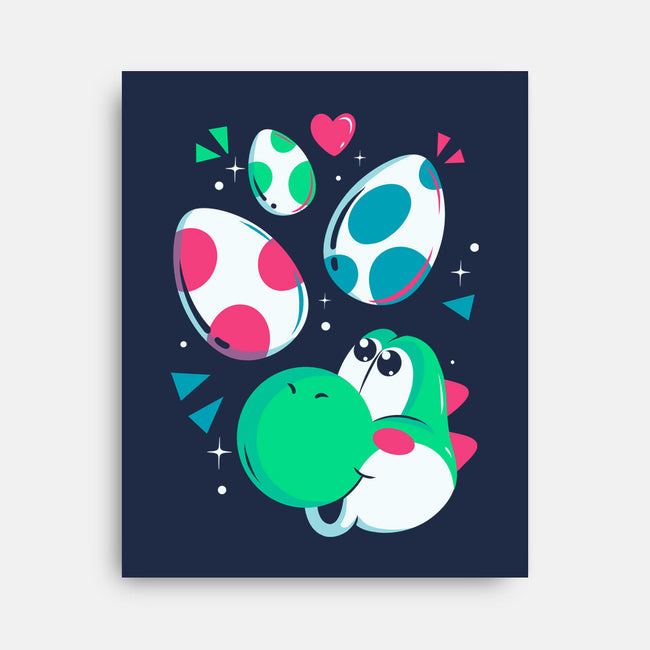 Dinos On The Way-None-Stretched-Canvas-Eoli Studio