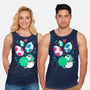 Dinos On The Way-Unisex-Basic-Tank-Eoli Studio