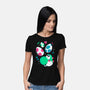 Dinos On The Way-Womens-Basic-Tee-Eoli Studio