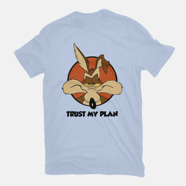 Trust My Plan-Unisex-Basic-Tee-Melonseta