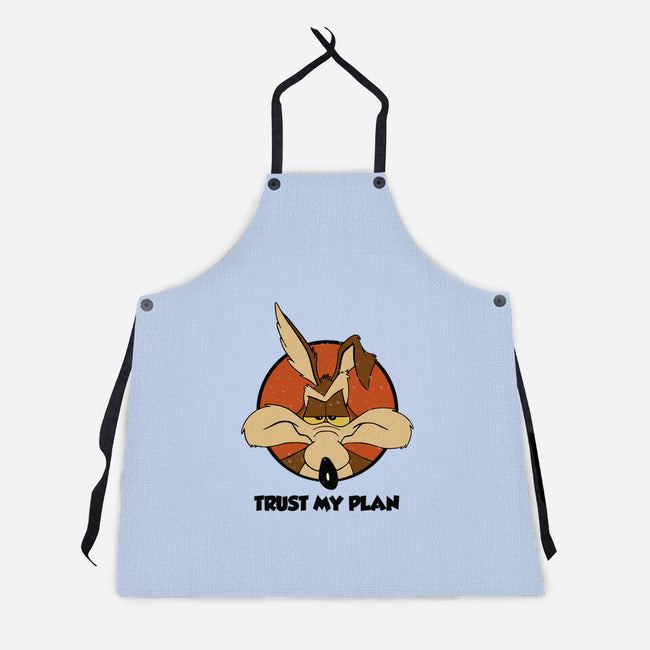 Trust My Plan-Unisex-Kitchen-Apron-Melonseta