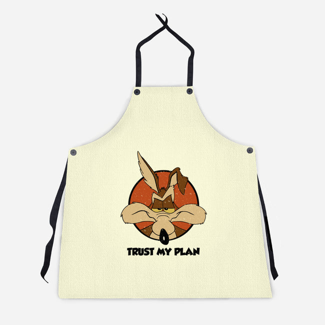 Trust My Plan-Unisex-Kitchen-Apron-Melonseta